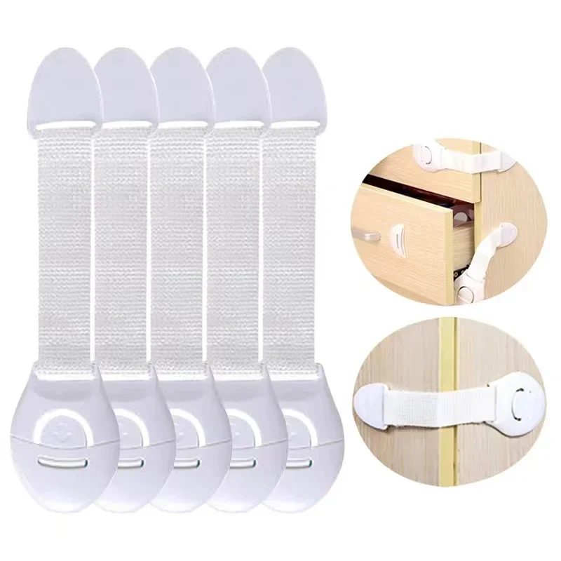 Kinder sicherung Schranks chloss Baby Proof Sicherheits schutz Schublade Tür schrank Schloss Kunststoffs chutz Kinder Sicherheit Türschloss Image