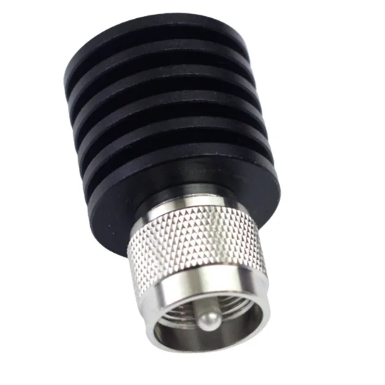 1 Stück RF-Koaxial-Dummy-Last 10 W 25 W 50 W 100 W U-Stil UHF PL259 M-Stecker 50 Ohm DC-500 MHz Dummy-Last Image