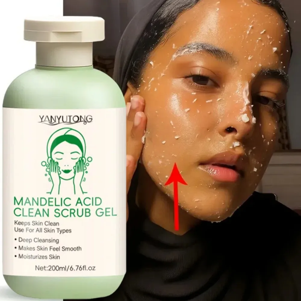 Peeling-Gel für das Gesicht, Tiefenreinigung, Porenreinigung, Hautpflege, Aufhellung, feuchtigkeitsspendende Reparatur, Gesichtspeeling, Hautpflege Image
