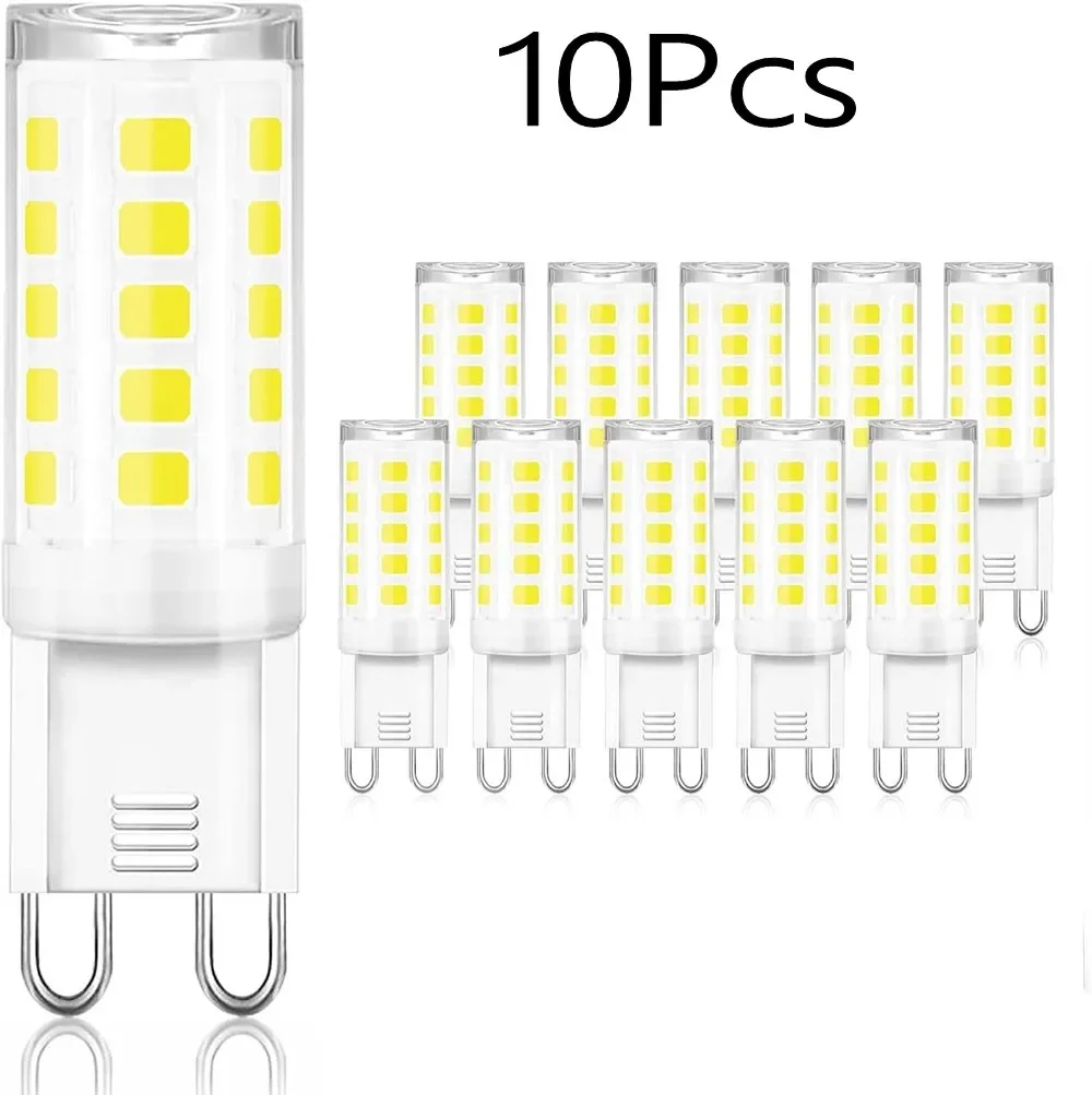10 Stück G9 LED-Birne 5 W 220 V G9 LED-Lampe SMD2835 G9 LED-Maislicht Warm/Kaltweiß Strahler Ersetzen Sie 30 W 50 W 80 W Halogenlicht