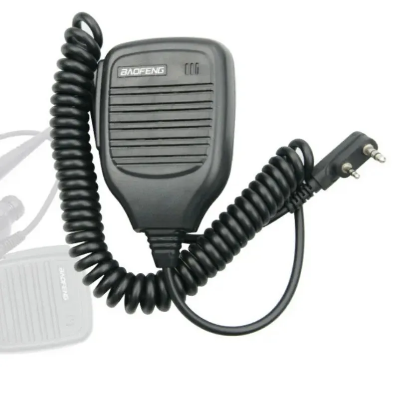 Baofeng Schulterlautsprecher PTT-Mikrofon für Walkie Talkie UV 5R 82 888S S9 PLUS UV-13 16 Pro, Quansheng UV-K5 5R Plus Image