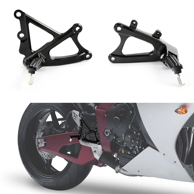 Moto ecycle Front Rider Fuß stütze Fußrasten Halterung für Yamaha YZF R1 YZFr1 2012-2016 2009 2014