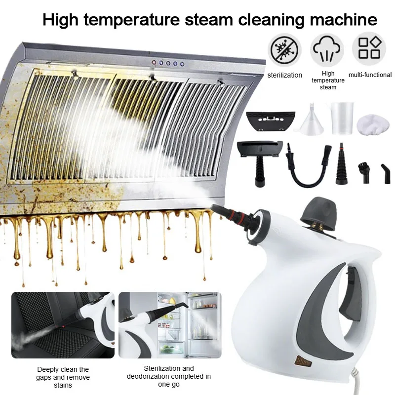 Multifunktionales Küchengerät zur Entfettung, Hochtemperatur-Sterilisation, Geruchsbeseitigung, Reinigung und Hochdruck-Dampfreinigung Image