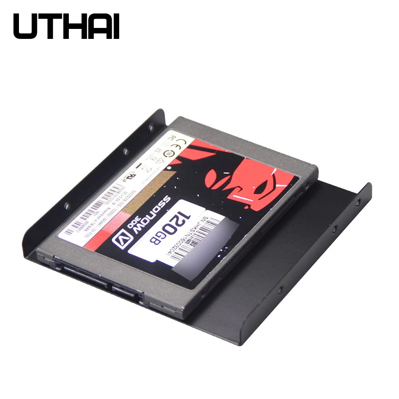 UTHAI G09 Ultra-dünne SSD Solid State Festplatte Halterung 2,5 Zoll Festplatte Halterung HDD Caddy Tray Hard stick Adapter Image