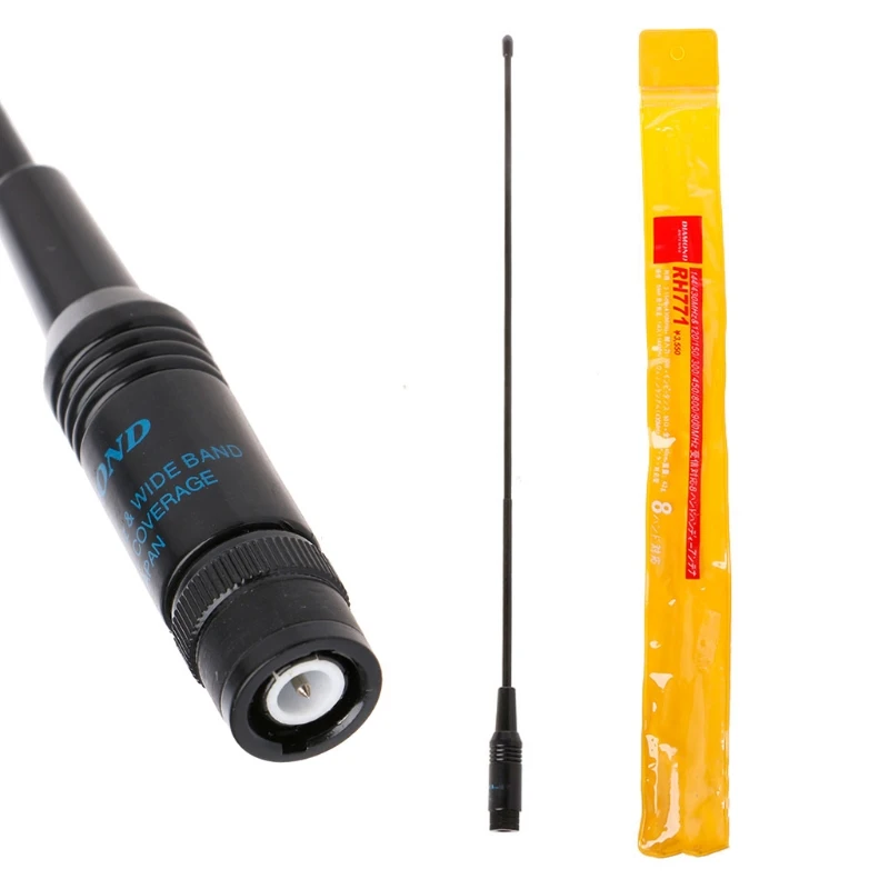 RH-771 Dual Band VHF/UHF BNC Talkie Handheld Radio Antenne Für Baofeng UV-5R Image