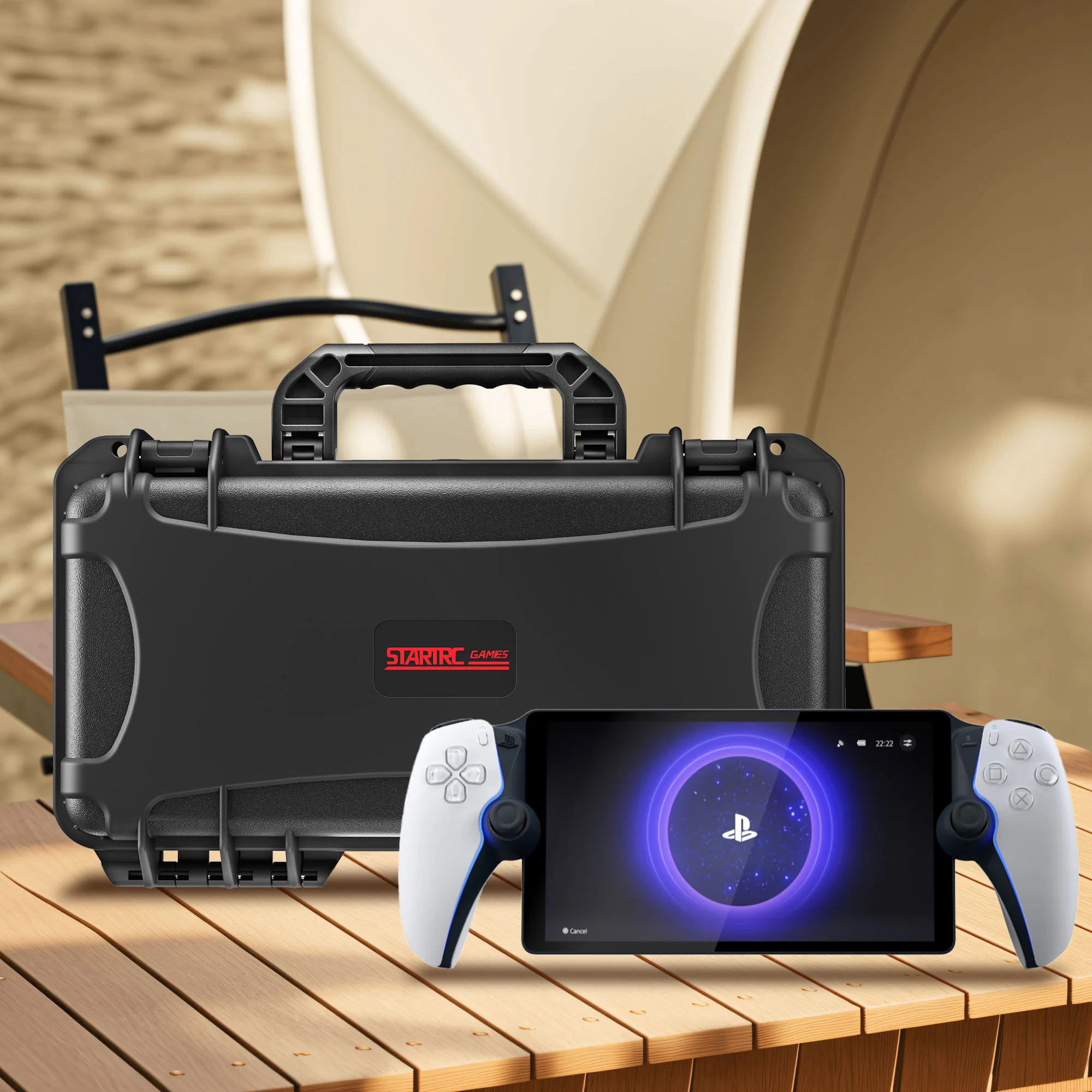 Für PS Portal Streaming Konsole Aufbewahrungskoffer Drop Proof tragbarer Koffer Sicherheit Spielkonsole Schutzhülle Zubehör Image