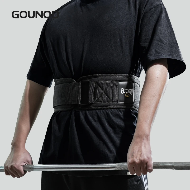 GOUNOD Gewichthebergürtel Rückenstütze Trainingsgürtel Gym Squats Kreuzheben Powerlifting Cross Training für Männer Frauen Image