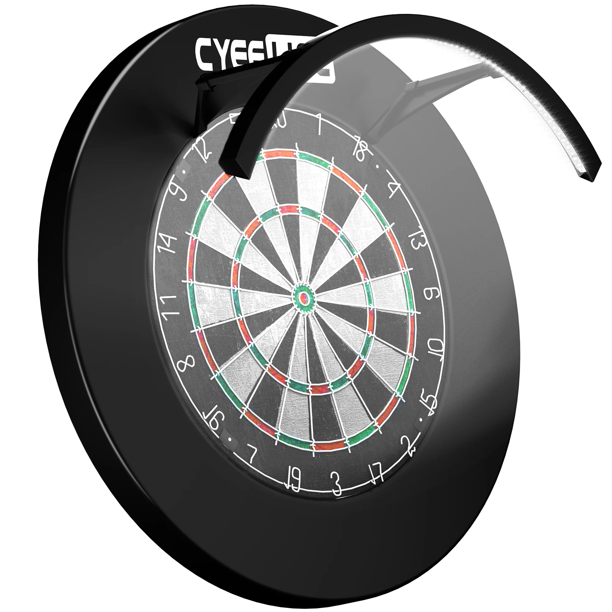 Cyeelife 120-Grad-Dartplattenbeleuchtung mit Magnet klemme (warmweiß), geeignet für kreisförmige Dart platten Image