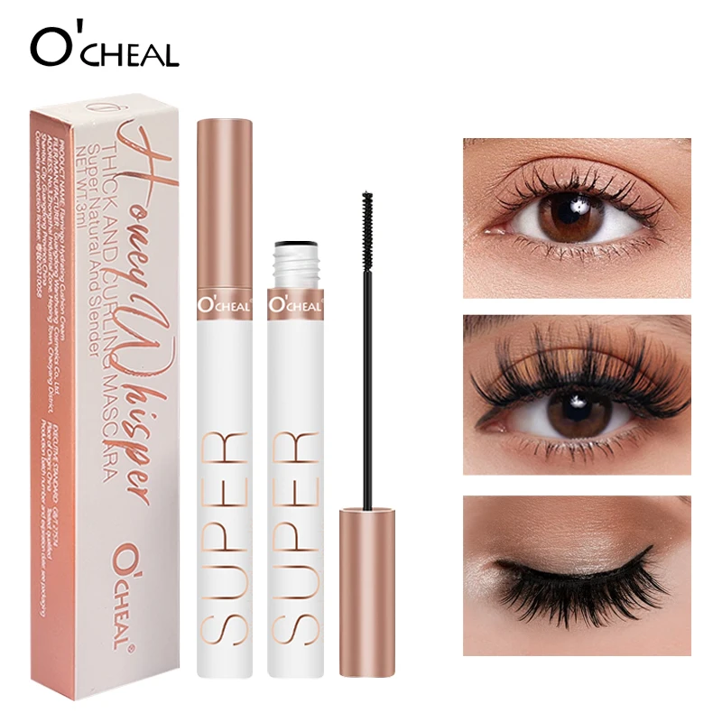 O'cheal Mascara Black Lash Wimpernbürste 3D Seide Dick Curling Verlängerung Augen Wimpern Schönheit Make-up Kosmetik Verlängerung Mascara