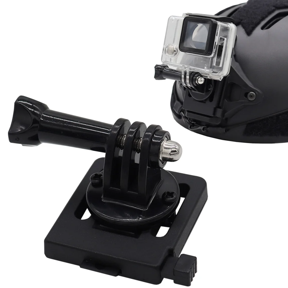 FAST MICH NVG Helm Adapter Taktische Helm Basis Feste Halterung Für GoPro Hero Action Kamera Halter CS Outdoor Jagd Image
