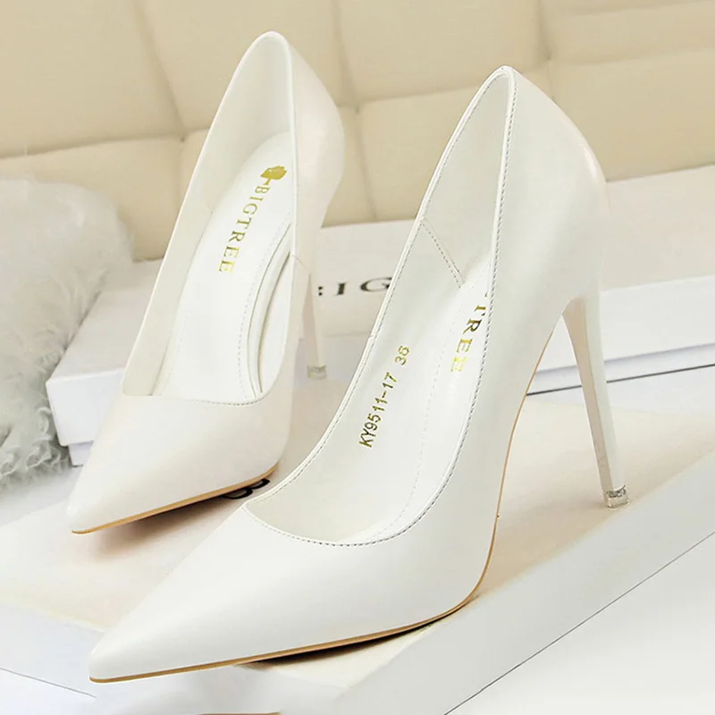 BIGTREE Schuhe Damen Pumps Mode High Heels Schuhe Schwarz Rosa Weiße Schuhe Damen Hochzeitsschuhe Damen Stiletto Damen Heels 2026