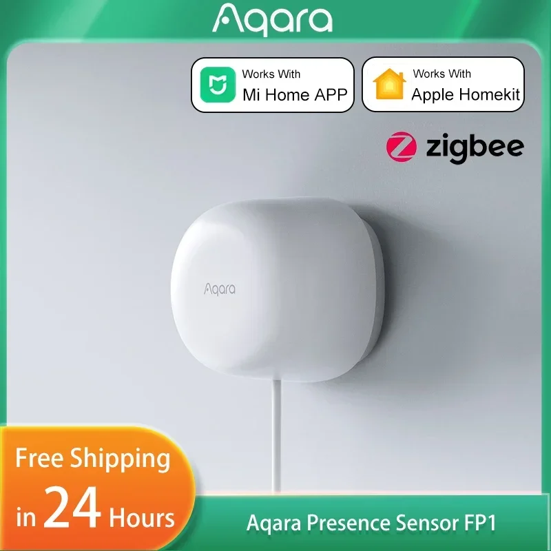 Aqara Anwesenheitssensor FP1 Detektor Intelligenter Körperanwesenheitssensor ZigBee 3.0 Smart Home für Aqara Home Homekit APP Image