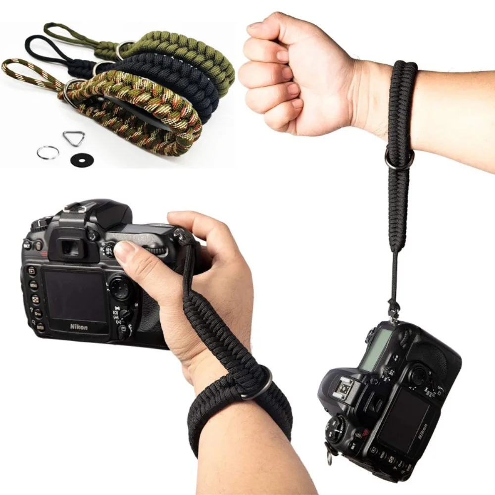 2023 neue handgewebte Kamera-Handschlaufe für Canon Nikon Sony Fuji Leica Olympus Micro Single Ouick Release Handschlaufe Image
