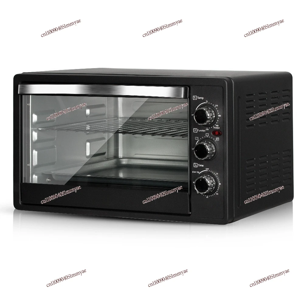 Elektrischer Ofen 35L Große Kapazität Multifunktional Visuelles Backen Intelligente Haushalts-Kuchenmaschine Frühstücksmaschine Image