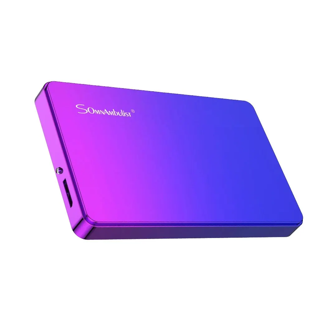 Somnambulist HDD 2,5 Zoll tragbare externe Festplatte 250GB 320GB 500GB 1TB USB 3,0 Speicher kompatibel für PC-Laptops TV PS4 Xbox Image