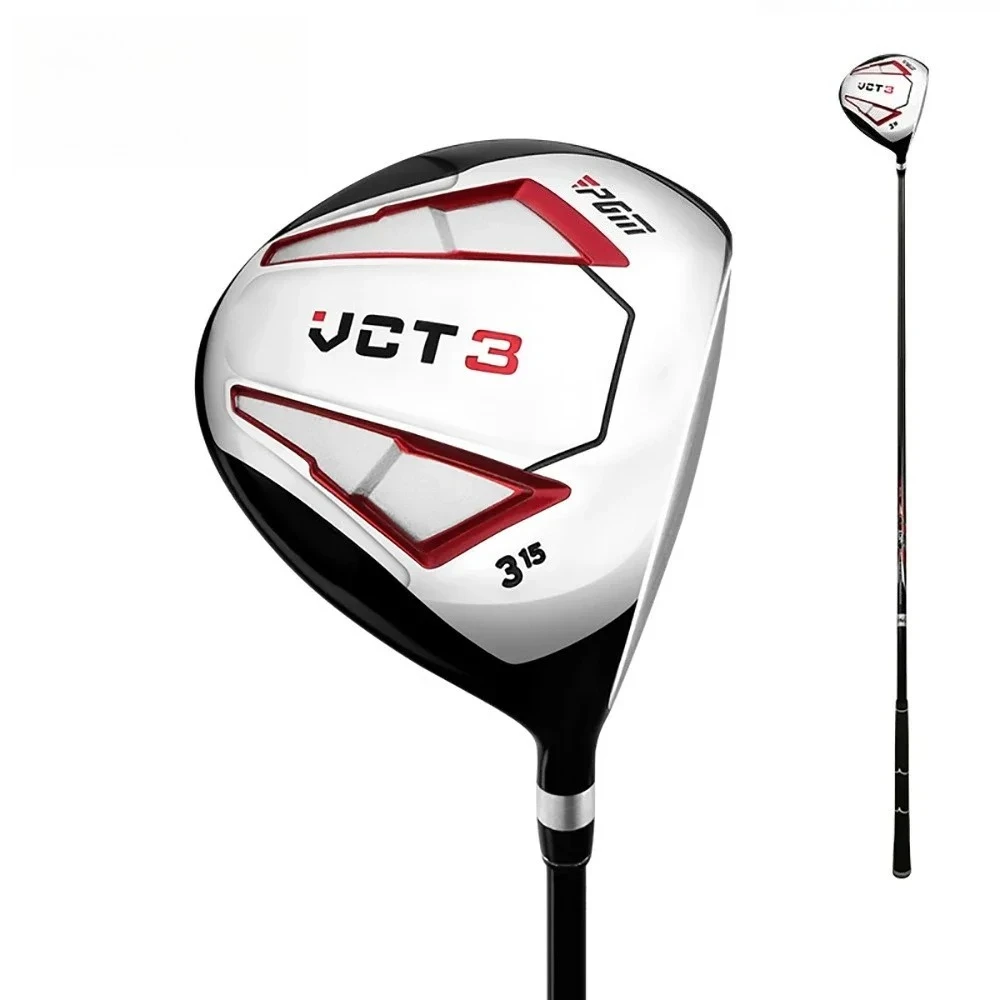 Golfschläger für Herren Rechtshänder Aluminiumlegierung Kopf Driver Fairway Hybrid Holzstab 1/3/5/U4 Carbonschaft MG031 Image