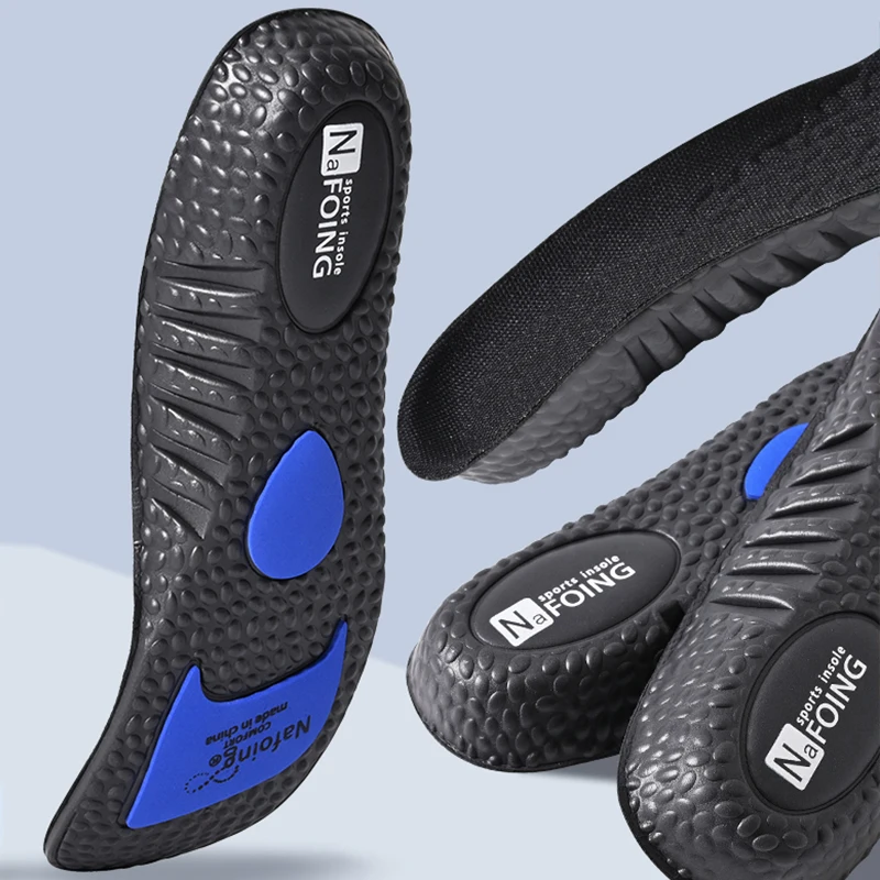 1 paar Sport Einlegesohlen Elastische Lauf Einlegesohle Für Schuhe Arch Support Einlegesohle Absorption Deodorant Atmungsaktive Einlegesohlen Image