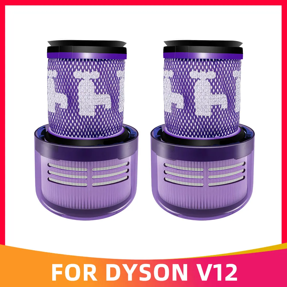 Kompatibel für Dyson V12 Detect Slim SV20, SV26, SV30, SV34, SV35, SV46 Akku-Staubsauger HEPA-Filter Ersatz Ersatzteile Zubehör Image