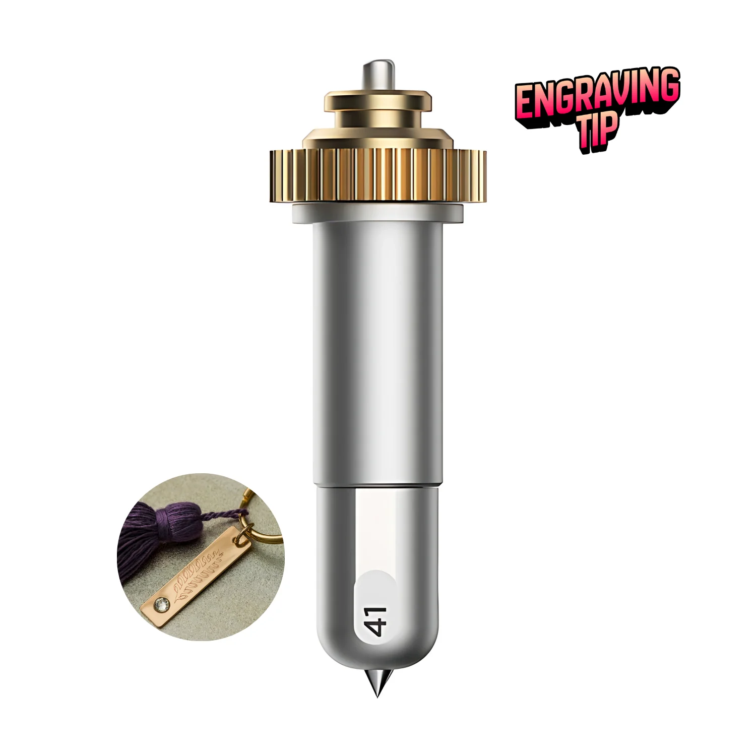 Gehäuse + Gravurspitze für Maker/Maker 3/4, Premium-Gravurwerkzeug, ideal zum Gravieren auf Glas, Acryl, Metall, Gravurzubehör Image