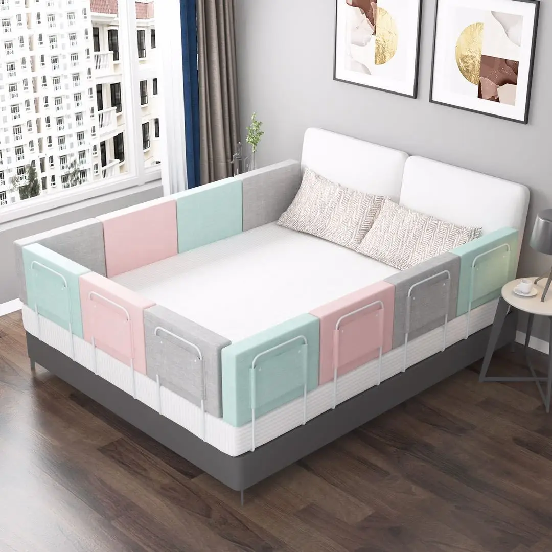 Babybett-Schutzgitter 60cm für Kinderbett, Bettgitter zum Schutz von Kindern (22,5 Zoll) 1 Stück Image