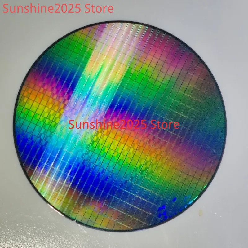 6 8 12 Zoll Wafer, Siliziumwafer, integrierte Schaltung, CPU-Chip, IC, Halbleiter Image