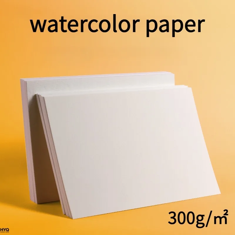 100 % Aquarellpapier, Siegelpad, 32K, 16K, 20 Blatt, 300 g/m², Malbuch für Malbedarf, Schüler- und Schulbedarf Image