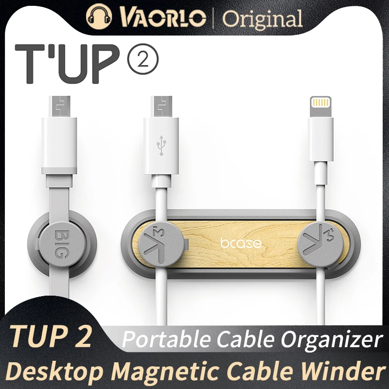 VAORLO Kabel Organizer Magnetische Kabel Clip Für Daten Kabel Wickler Für USB Kabel Halter Desktop Stecker Silikon Draht Retention Clips Image