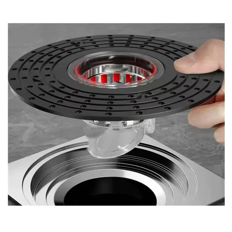 Bodenablauf Kern Dusche Boden Sieb Abdeckung Wc Kanalisation Anti-geruch Stecker ABS Kein Geruch Bad Wc Kanalisation Dusche abfluss