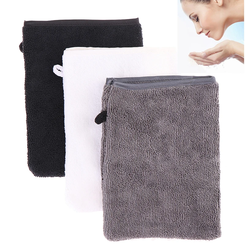 Wiederverwendbarer Make-up-Entferner, Handschuh, Gesicht, Tiefenreinigung, Handschuh, Handtuch, Gesichtsreiniger, Pads Image