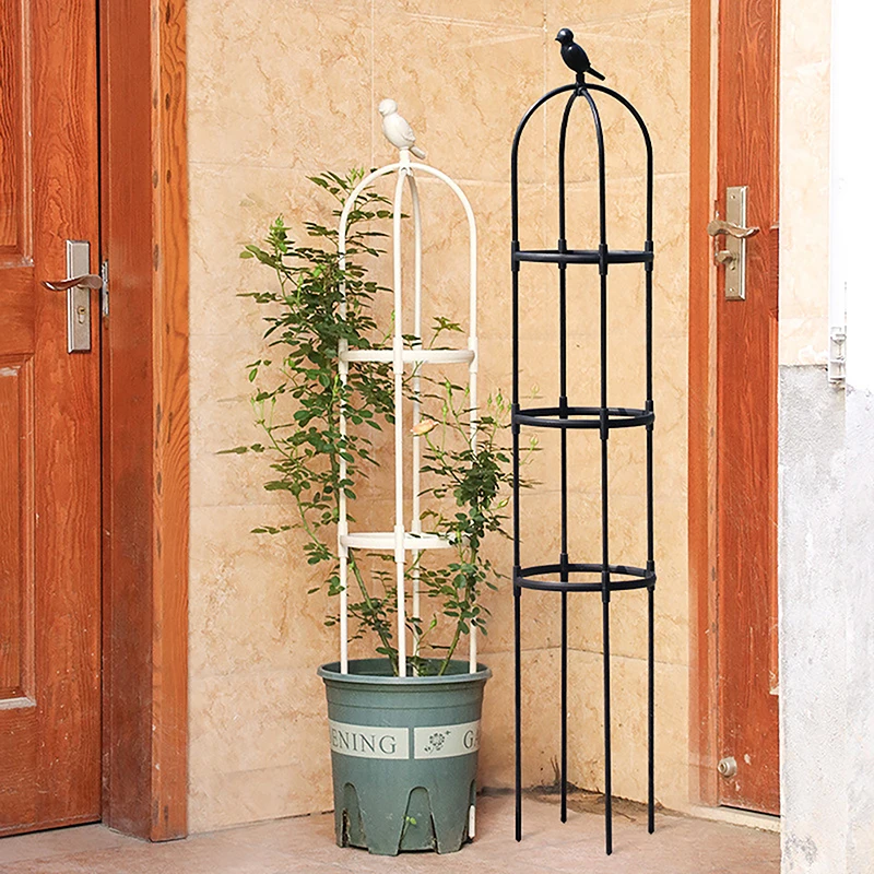 1 Satz Kletter pflanze Gitter Garten Stütz käfige für Blumen Pflanzen Stütz rahmen Gitter Klettern DIY Blumen Reben Topfst änder Image