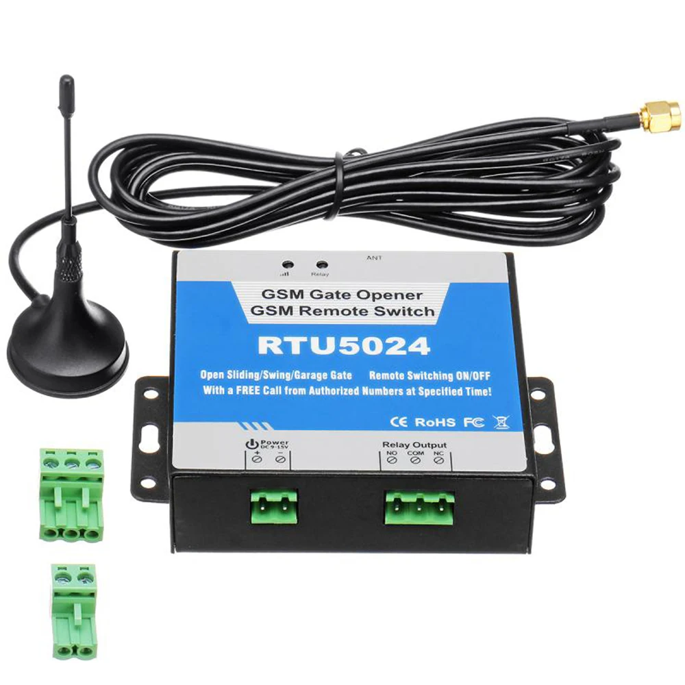 Toröffner-Kit, GSM-Tür- und Toröffner, ferngesteuerter Ein-/Aus-Schalter, kostenloser Anruf, SMS-Befehl, unterstützt 850/900/1800/1900 MHz Image