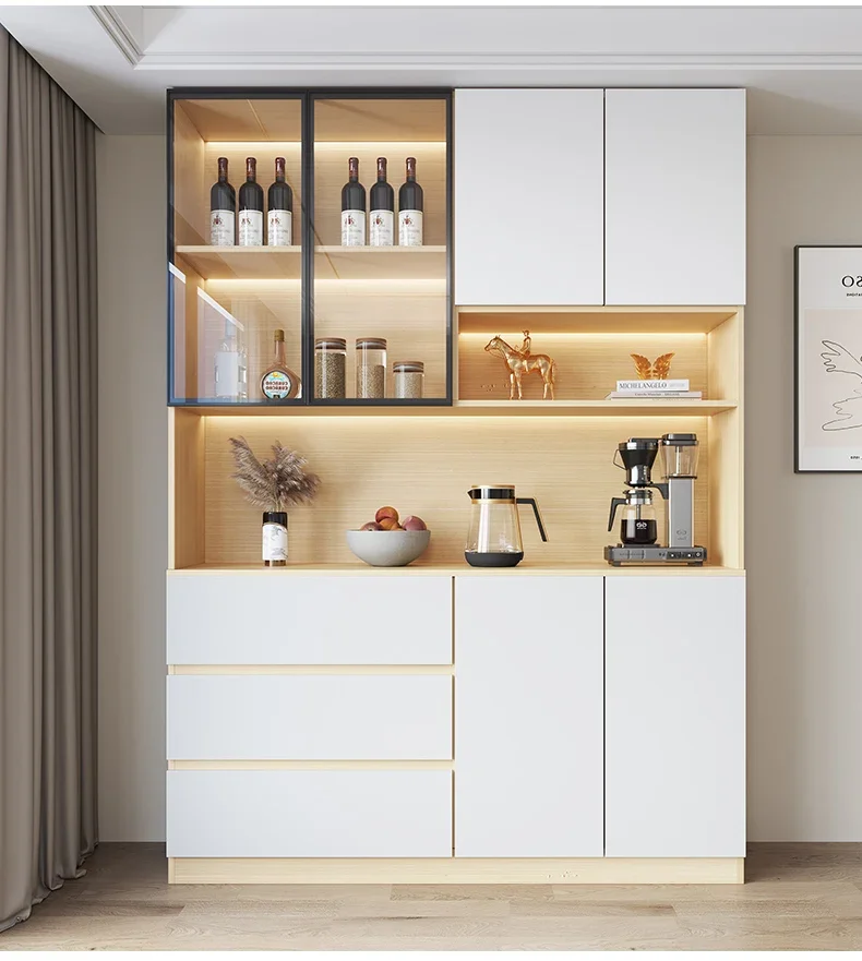 Ecke Hohe Weinschränke Wand Luxus Hause Alkohol Weinschränke Wohnzimmer Lagerung Mueble Licorera Europäische Möbel
