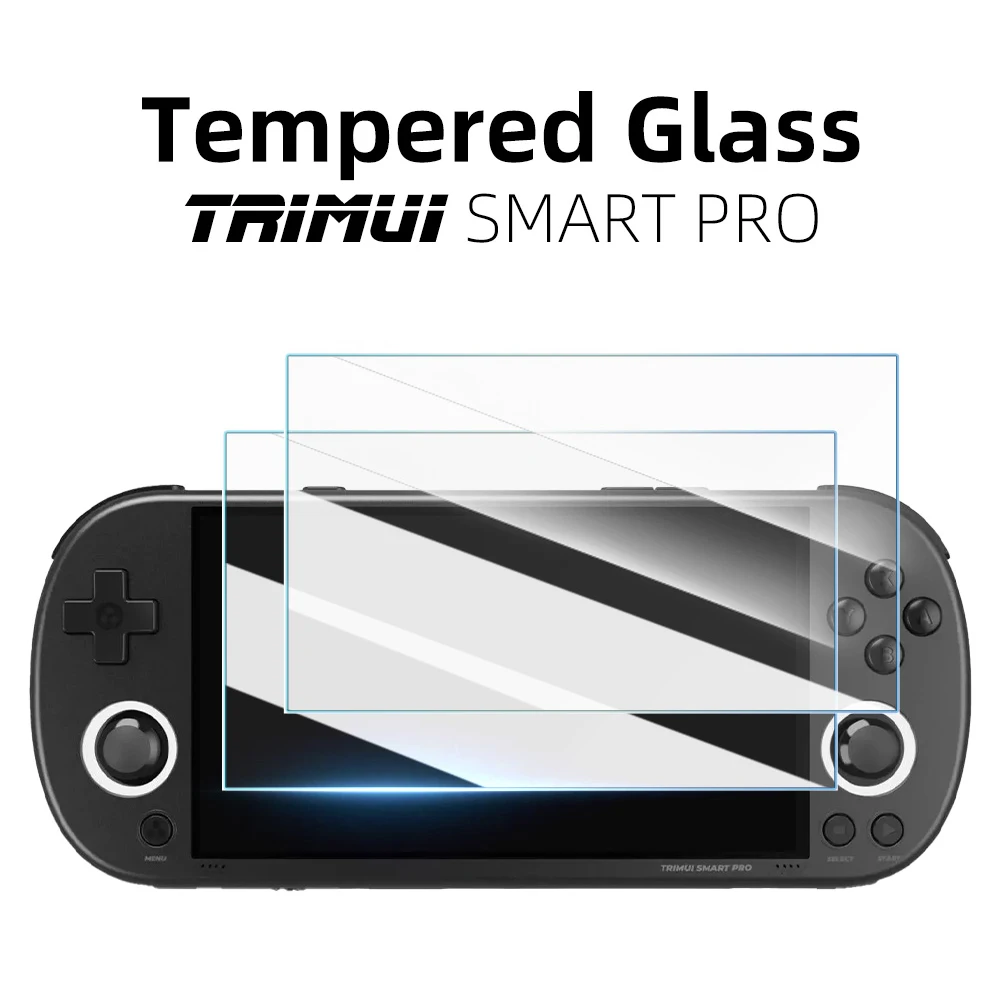 1/2/3Pcs Anti-Scratch Screen Protector Gehärtetem Glas Für Trimui Smart Pro Spielkonsole Filme 9H Hartglas Gaming Zubehör Image