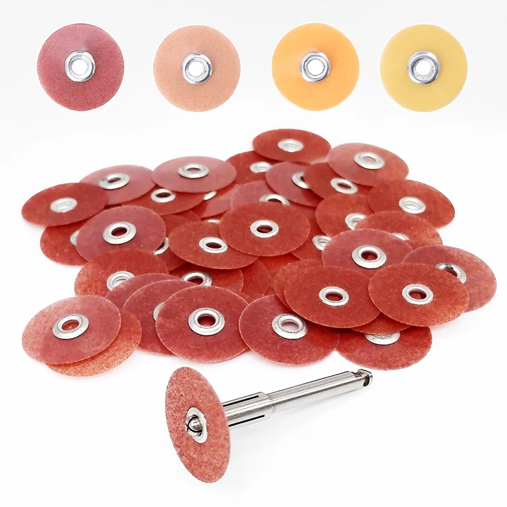 50 Teile/beutel Dental Endbearbeitung und Polieren Scheiben Verbundwerkstoffe Keramik und Glas Ionom Restaurationen Autoklavierbar Dental Material Image