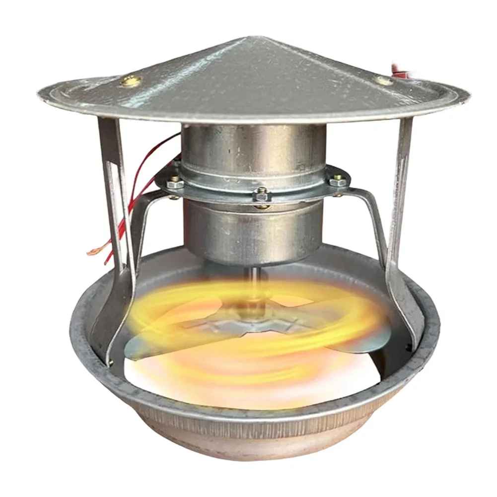 Kaminventilator Abzugsrohrventilator 40W Rauchabzugsventilator für Effektive Rauchentfernung in Kaminen, Holzöfen, Heizkesseln und Öfen