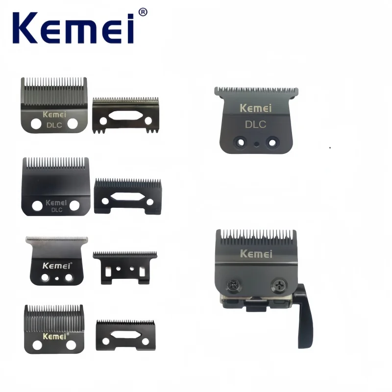 Kemei Haarschneidemaschine Original Ersatzklingen für Km-2299 Km-2293 Km-2296 Km-2373 Km-2268 Km-1763 Km-90-4 Originalzubehör Image