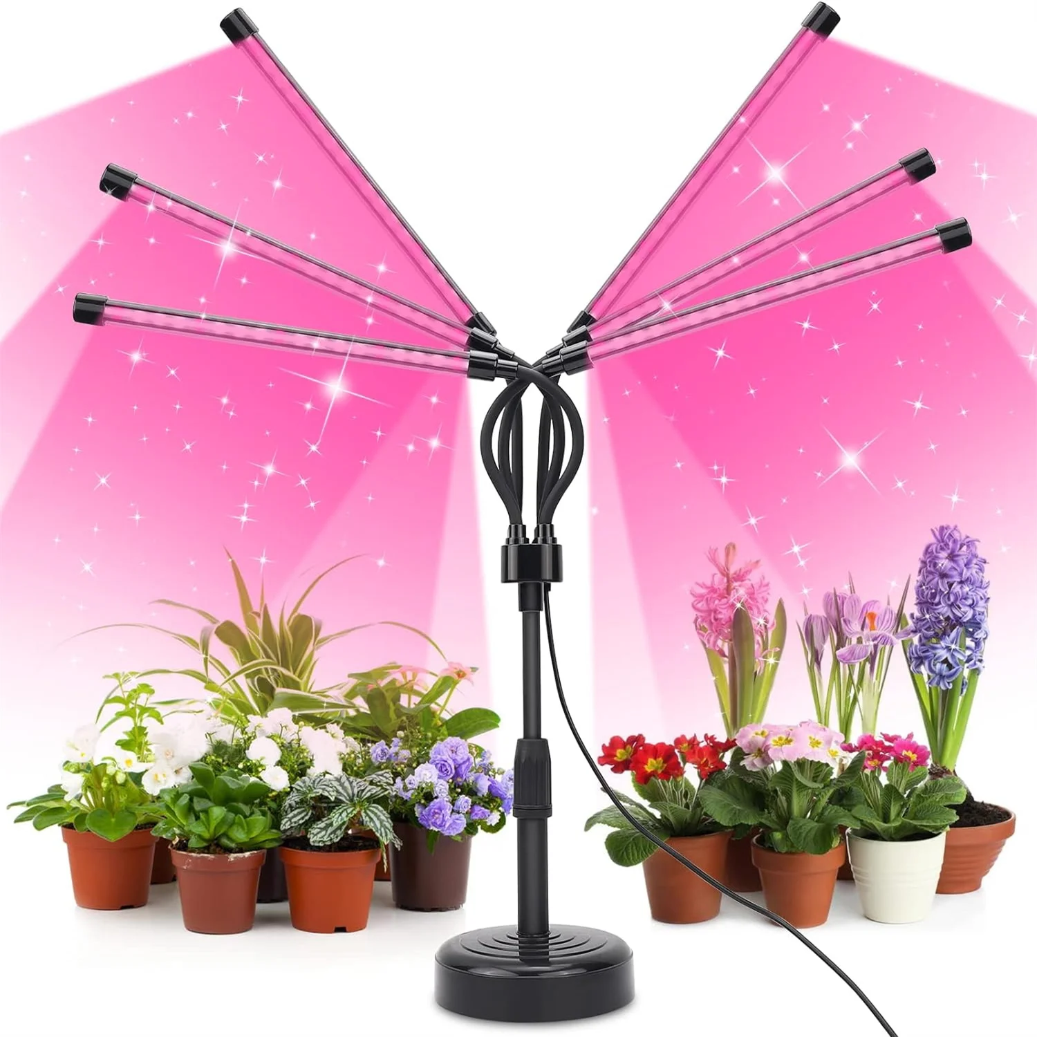 Desktop USB Phyto Lampe Voll spektrum Hydro ponik Birne LED wachsen Licht Zimmer pflanzen Lampe Gewächshaus Gemüse Blume Phytolamp wachsen Box Image