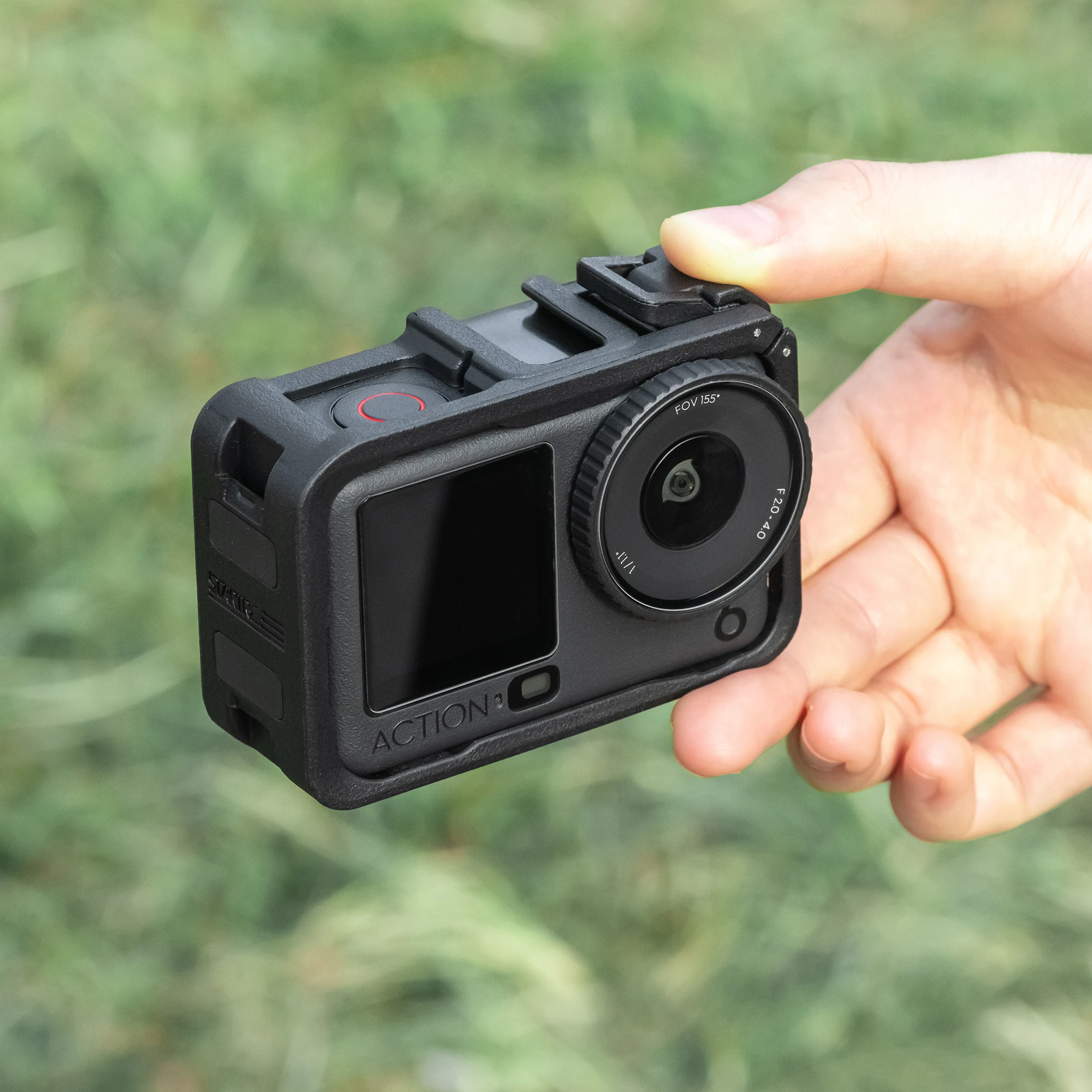 Vollständige Schutzhülle für DJI Action 6 Kamera-Zubehör Vertikale Aufnahme Kamerakäfig Schnellwechsel-Halterung Image