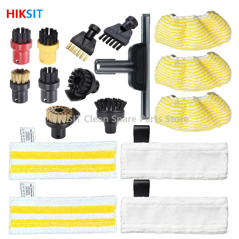 Für karcher easyfix sc2 sc3 sc4 sc5 staubsauger mikro faser reinigungs pad abdeckung dampf mopp bürsten kopf leistungs starke düsen teile
