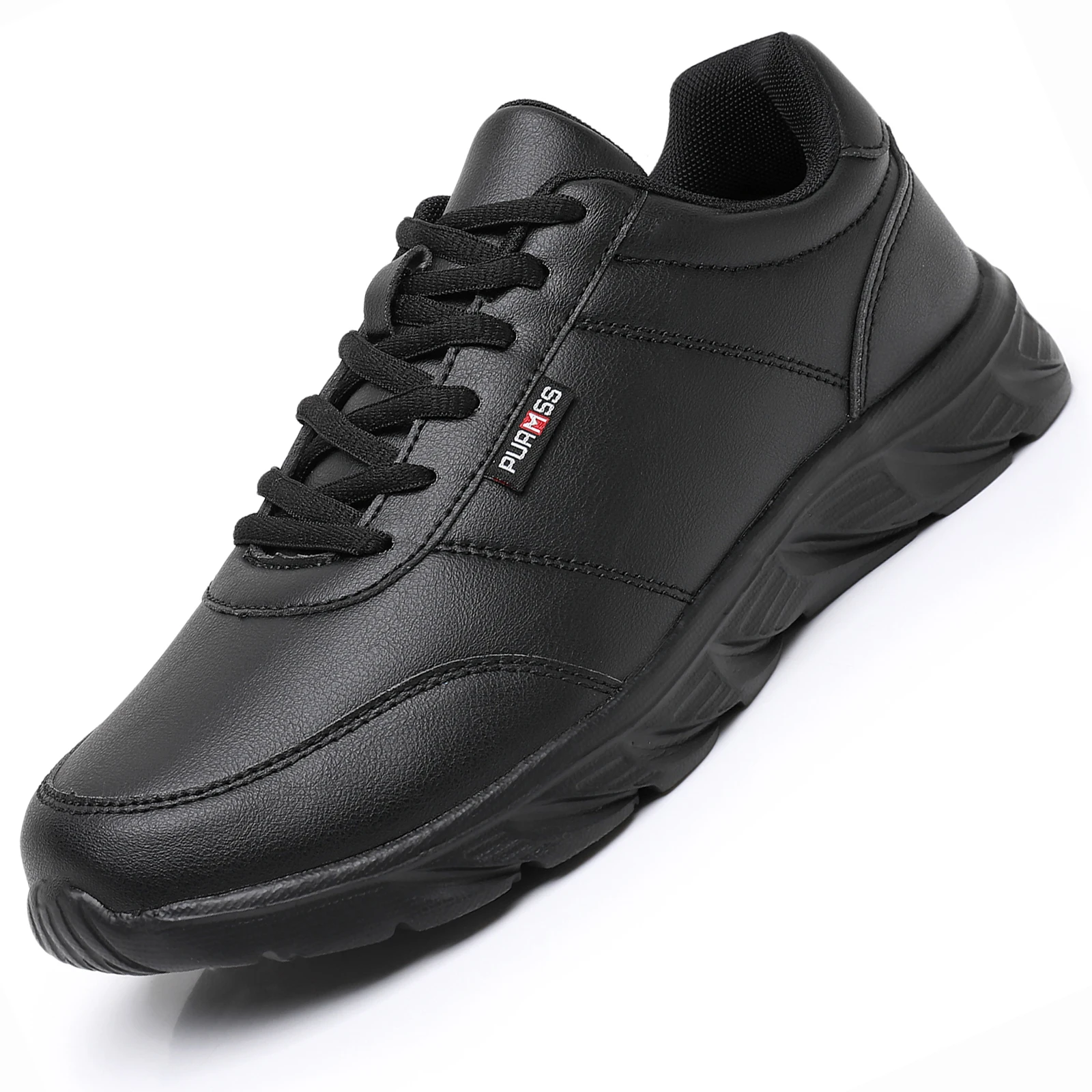 Männer Schuhe Weiche Mokassin Schuhe Bequeme Casual Schuhe für Männer Solide Schwarz Weiß Walking Männer Turnschuhe Schuhe Plus Größe 39-46 Image