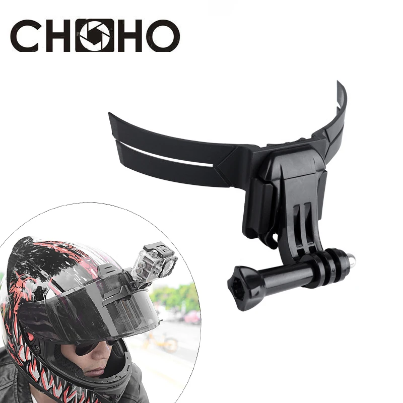 Für Gopro Zubehör Basis Helm Halterung Reiten Kopf Vlog Aufkleber für Go Pro hero 11 12 13 DJI OSMO Action 4 3 Kamera Insta360 X4 Image