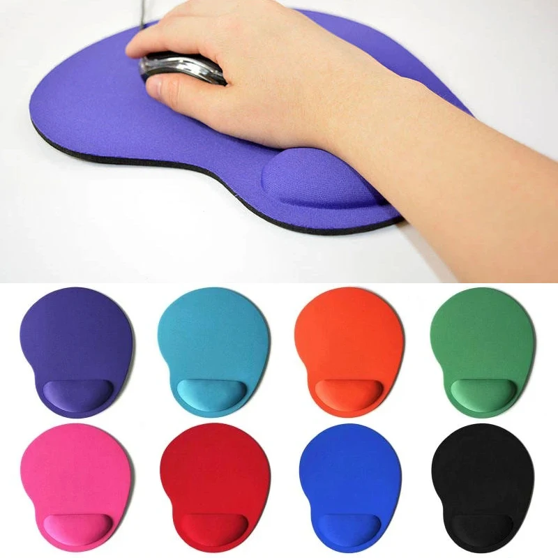 Einfarbig Mäuse Matte Komfortable Maus Pad Maus Pad EVA Armband Gaming Mousepad Gamer Maus Pad Mit Handgelenk Rest Für Laptops Image