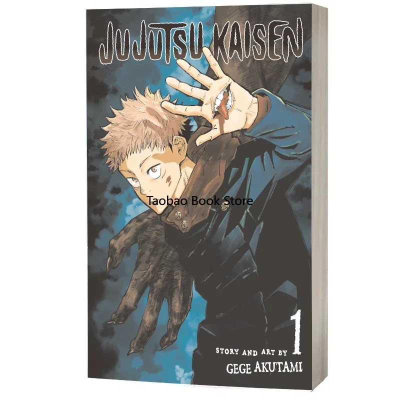 Manga-Buch 1, Band Jujutsu Kaisen Japan Jugend Teenager Fantasy Science Mystery Suspense Manga Comic-Buch Englisch