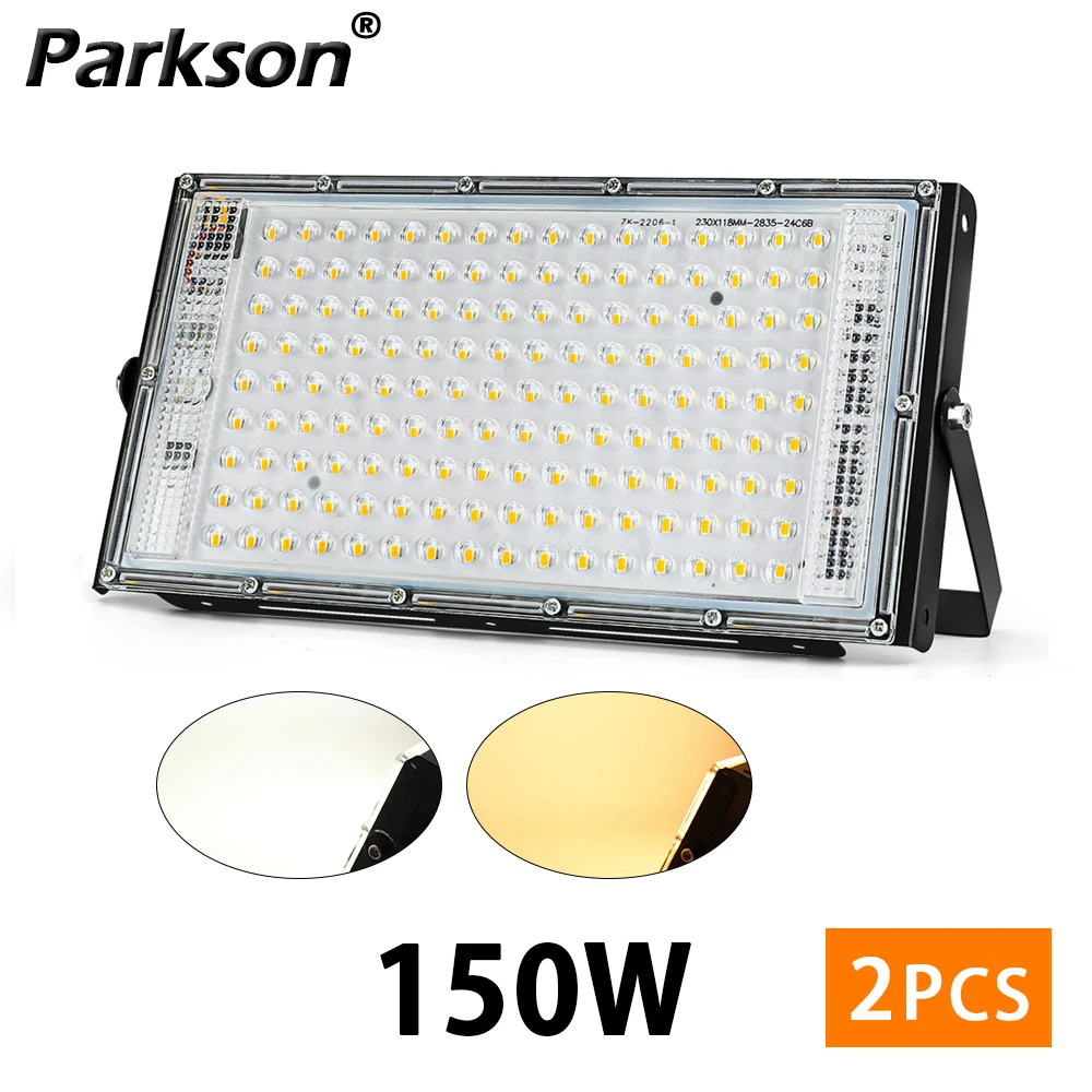 Outdoor LED Flutlicht 50W 100W 150W 220V Wasserdichte Flutlicht Indoor LED Spot Licht Außen straße Lampen Landschaft Scheinwerfer