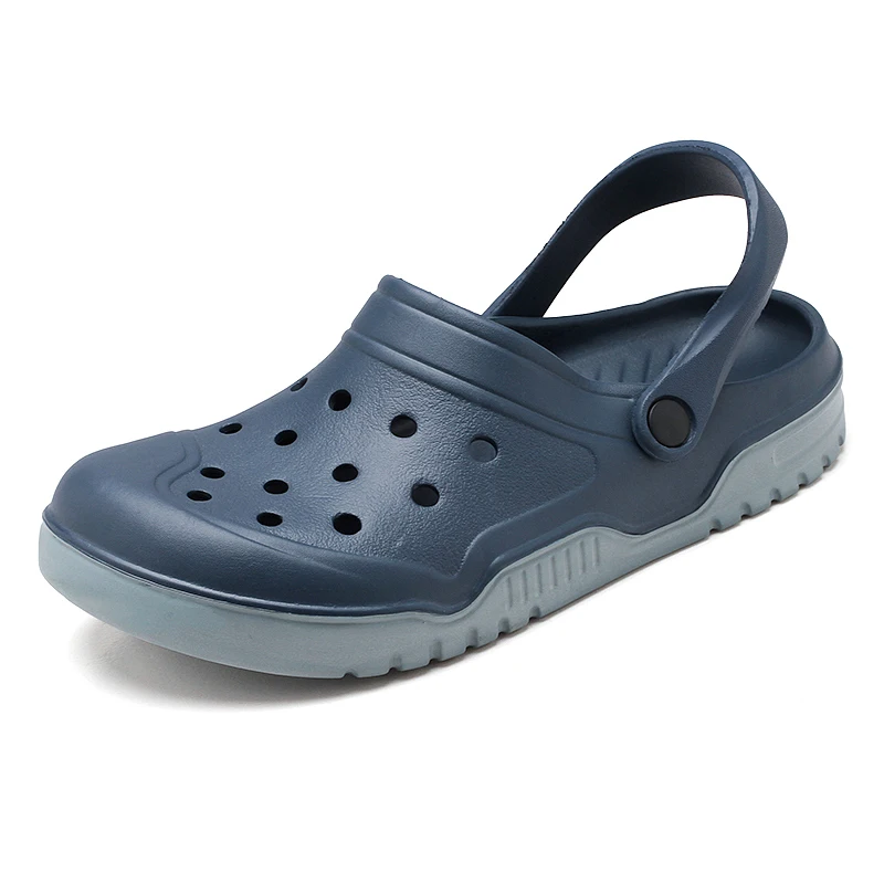 Plus Große Größe 50 51 52 53 54 Sommer Gummi Sandalen Männer Clogs Garten Schuhe Zuecos Hombre Cholas Mann Clog Strand Schuhe Breiten Fuß