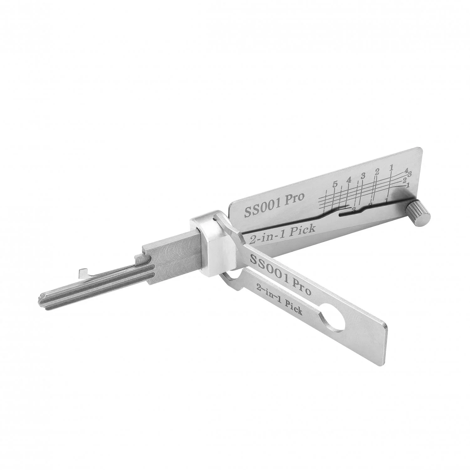 SS001 SS002 SS003 2-in-1 Präzisions-Schlüssel- und Haken-Set, Lockpicking-Kits für die Türschlossöffnung Image