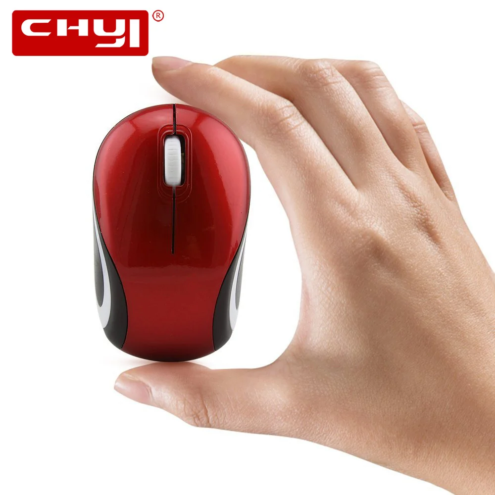 Niedliche Mini-2,4-GHz-Funkmaus, tragbare optische USB-Maus, ergonomische Computer-Gaming-Maus für Laptop, Kindergeschenk, PC, kleine Hände Image