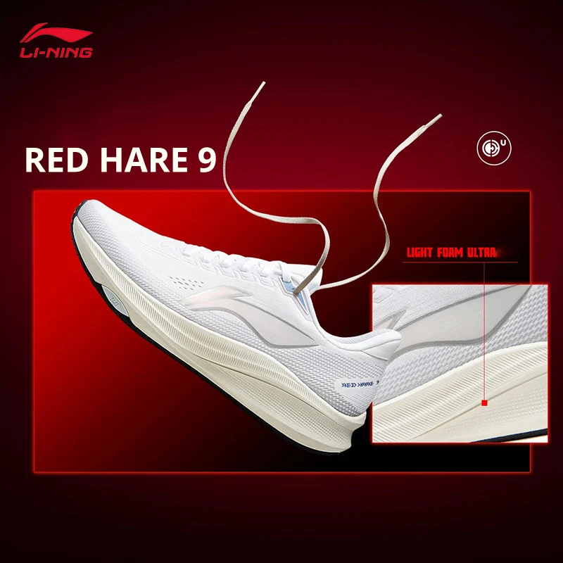 LI-NING RED HARE 9 Leichte, atmungsaktive und bequeme Renn- und Trainingslaufschuhe für Damen ARPW004 Image