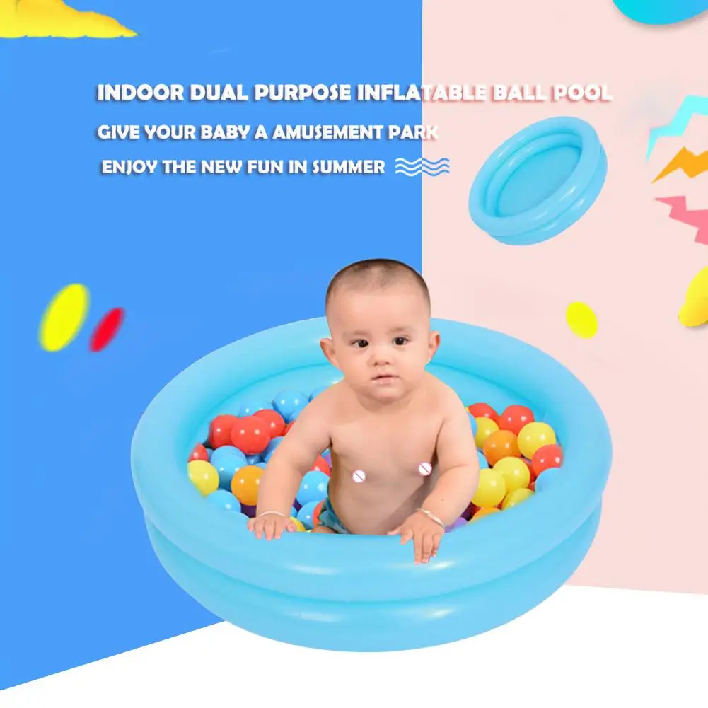 60cm aufblasbares Babys chwimmbad Kind Sommer Kinder Wasserspiel zeug Outdoor Paddeln Säuglings becken Kinder Bad Schwimm spielzeug