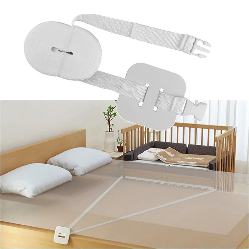 Matratzenverbindungsband, Bettbrücke, Twin-Kit, verstellbarer Befestigungsgurt, Lakenhalter für Kinderbett, Babybett-Verbindungshalter